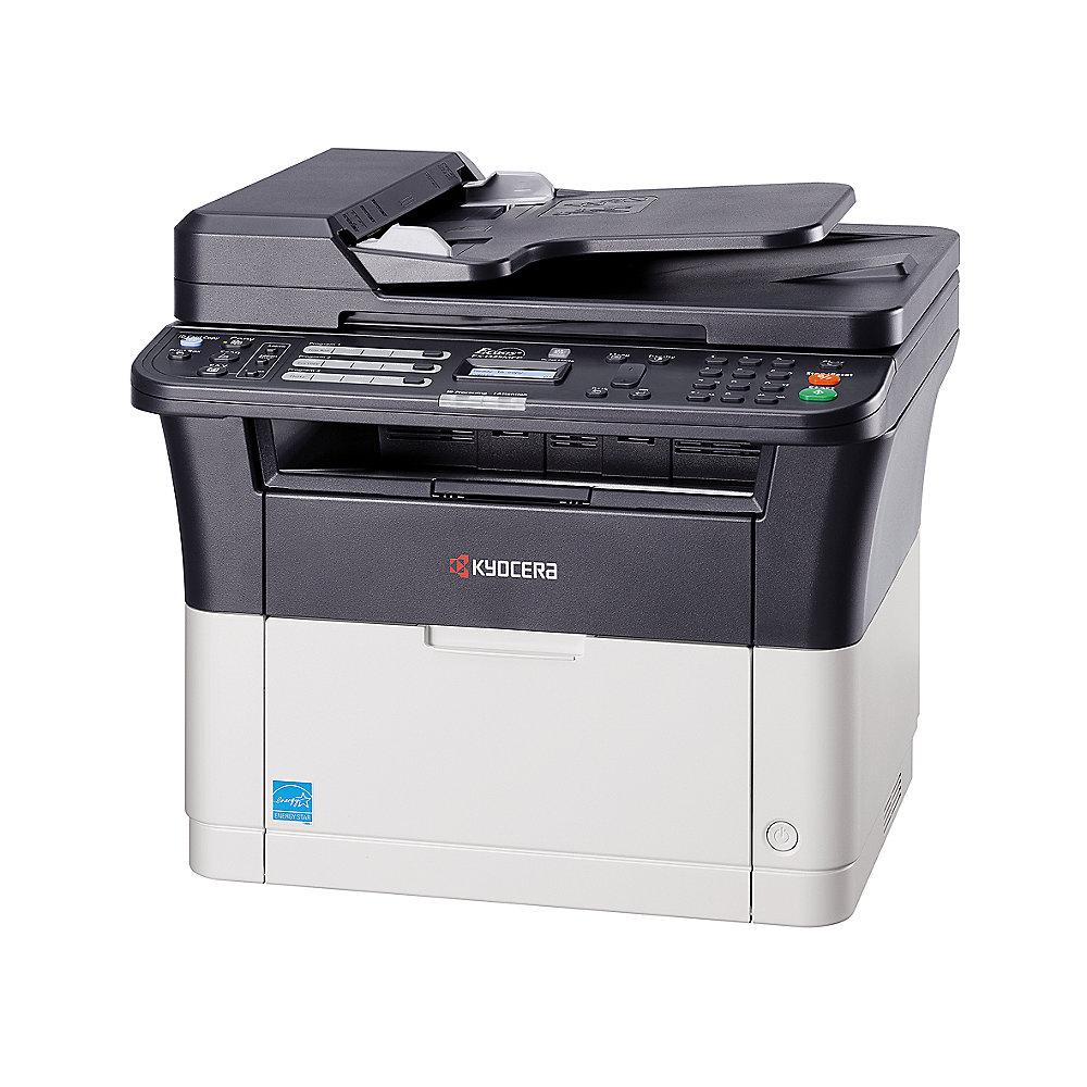 Kyocera FS-1325MFP S/W-Laserdrucker Scanner Kopierer Fax LAN 3 Jahre Garantie