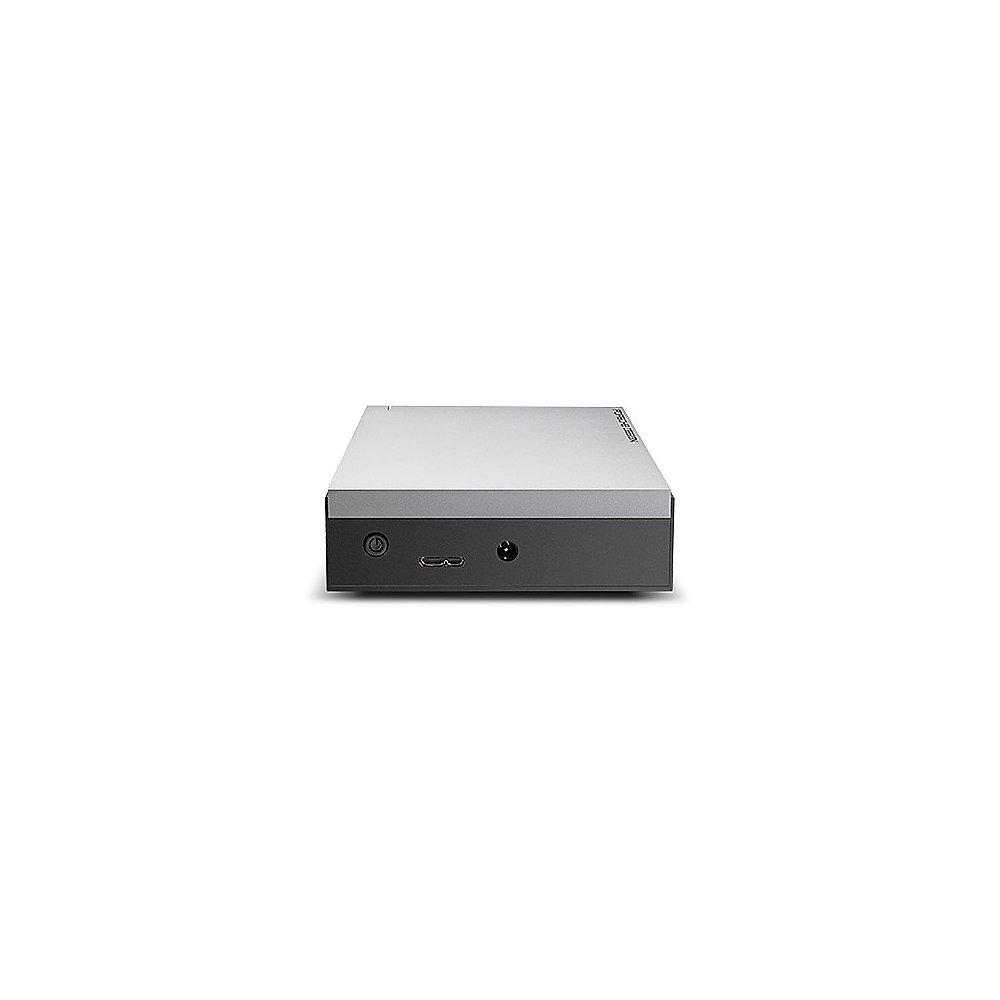 LaCie Porsche Design Desktop Drive P9233 USB 3.0 - 8TB 3.5 Zoll Light Grey