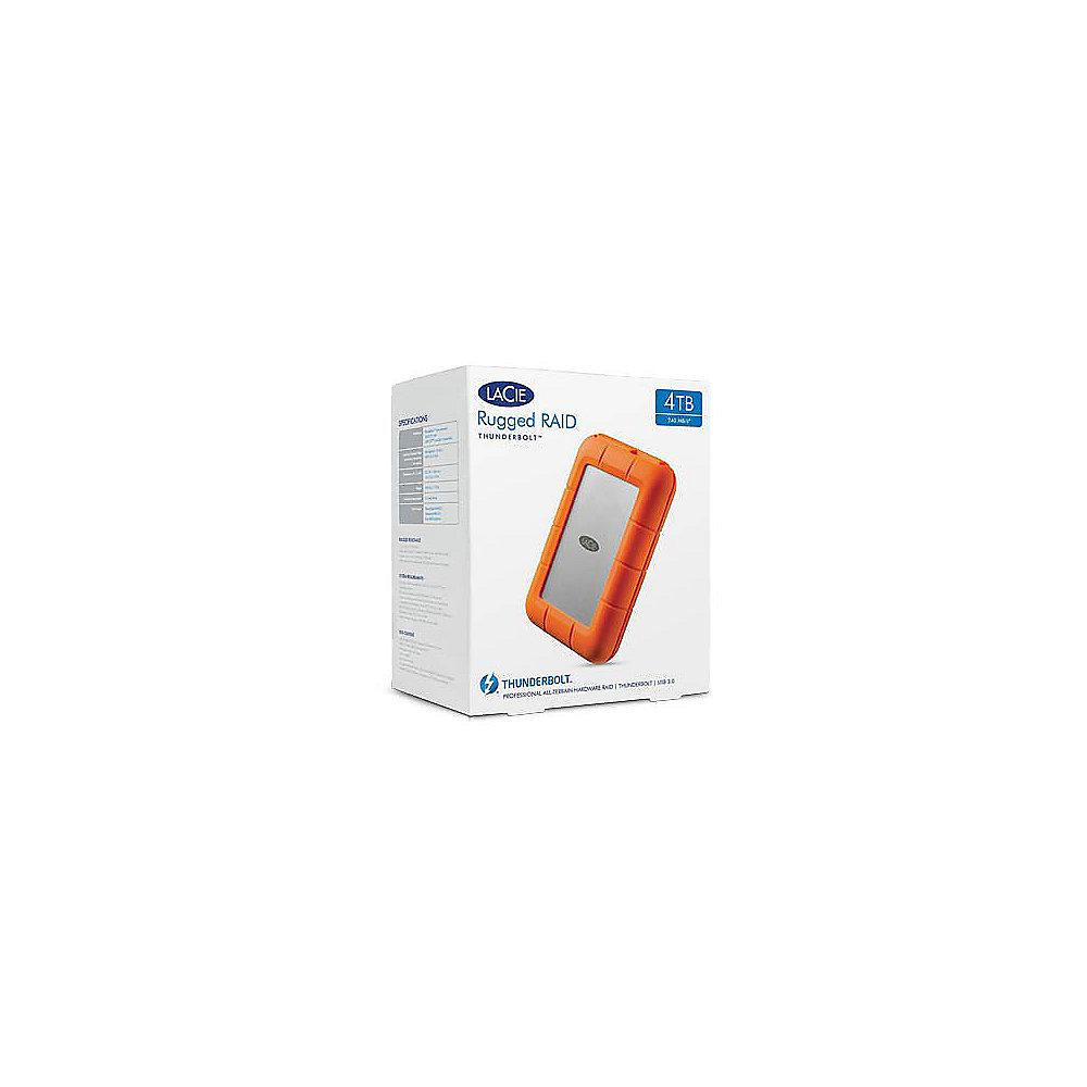 LaCie Rugged RAID 4TB externe Festplatte 2.5zoll USB3.0 Thunderbolt