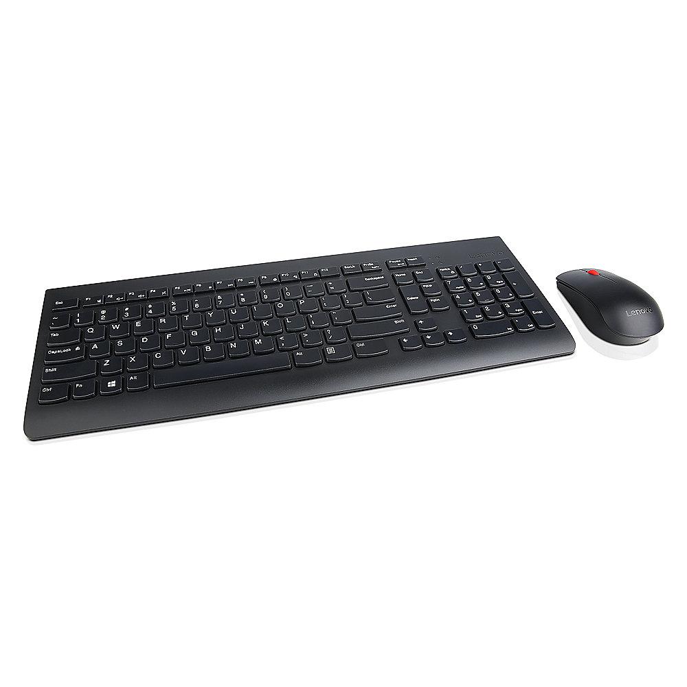 Lenovo Essential Funktastatur und -maus Kombi – Deutsch 129 4X30M39472, Lenovo, Essential, Funktastatur, -maus, Kombi, –, Deutsch, 129, 4X30M39472