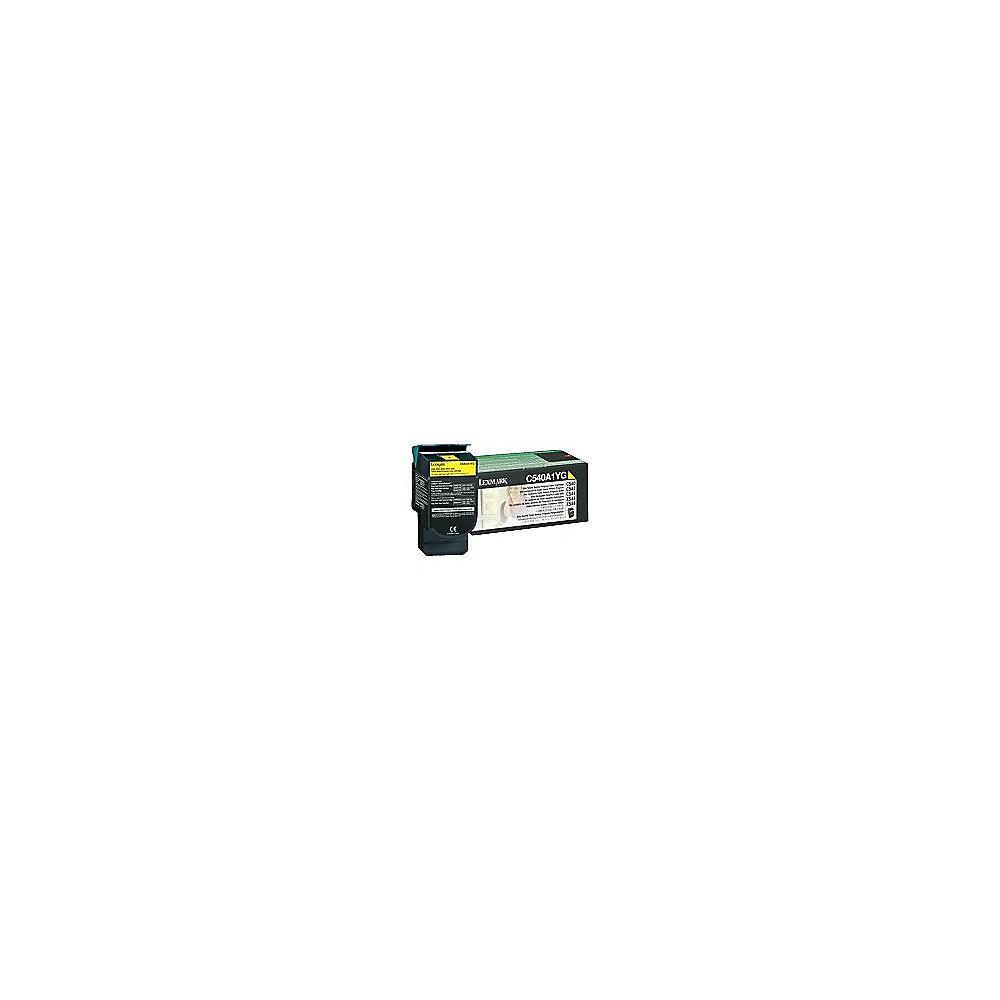 Lexmark C540A1YG Toner gelb