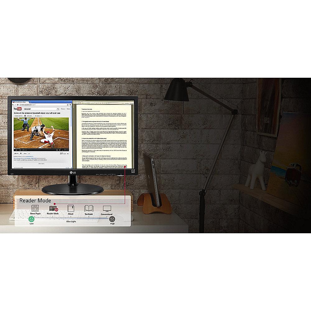LG Electronics 24M38H-B 59,7cm (23,5") FHD Office-Monitor LED-TN HDMI 200cd/m²