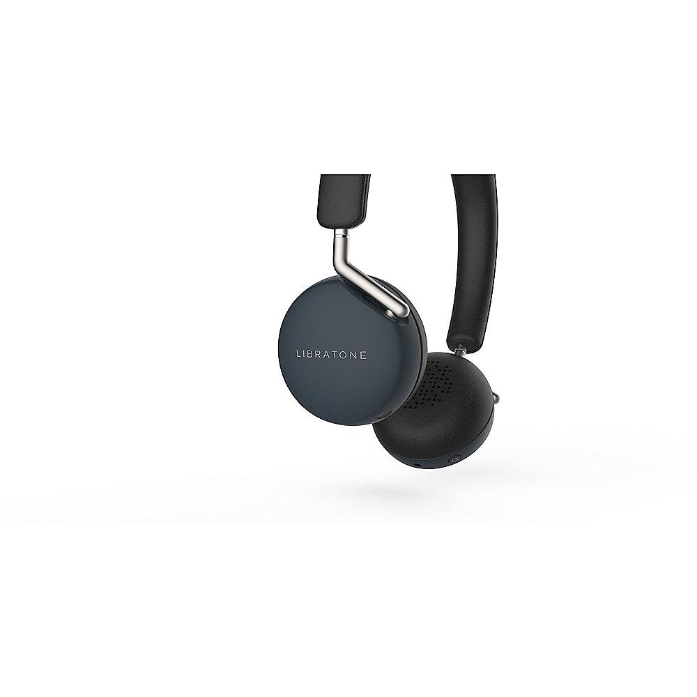 LIBRATONE Q Adapt wireless On-Ear Kopfhörer mit Noise Canceling stormy black, LIBRATONE, Q, Adapt, wireless, On-Ear, Kopfhörer, Noise, Canceling, stormy, black