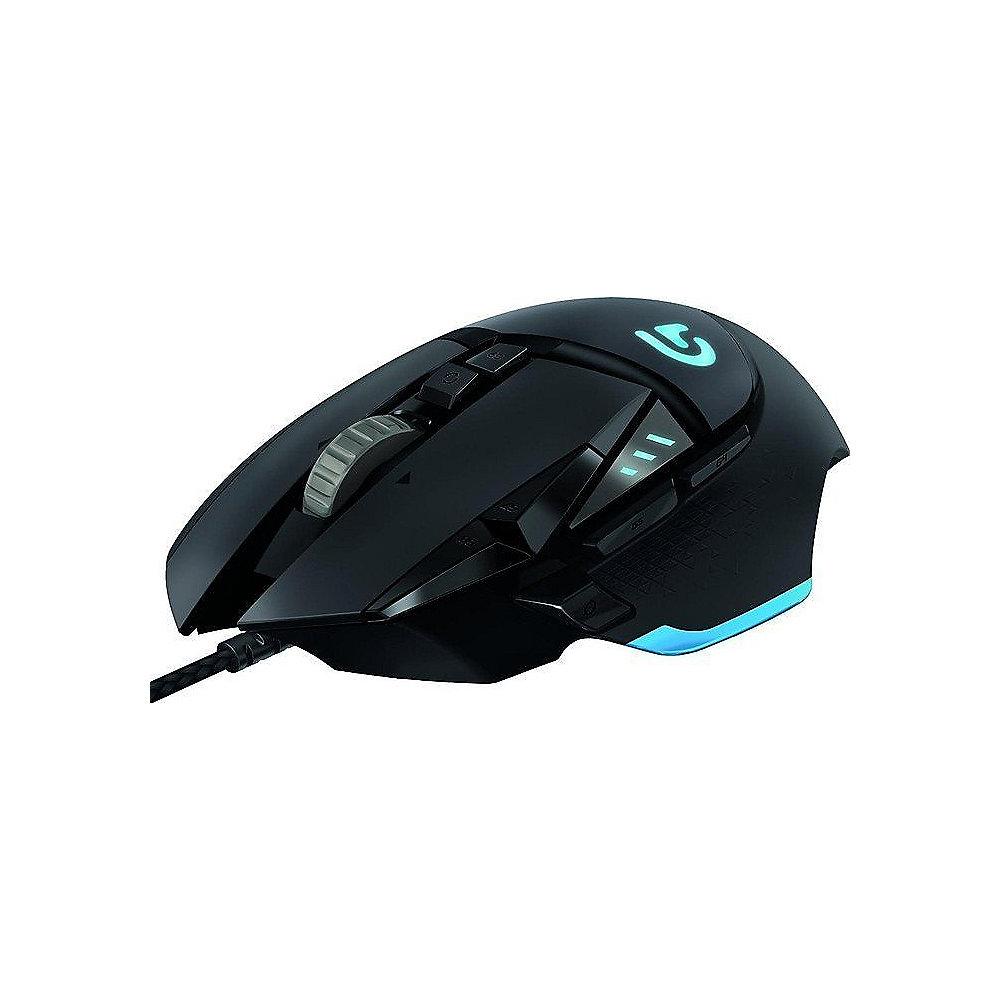 Logitech G502 Proteus Spectrum RGB Steuerbare Gaming Maus Anthrazit 910-004617