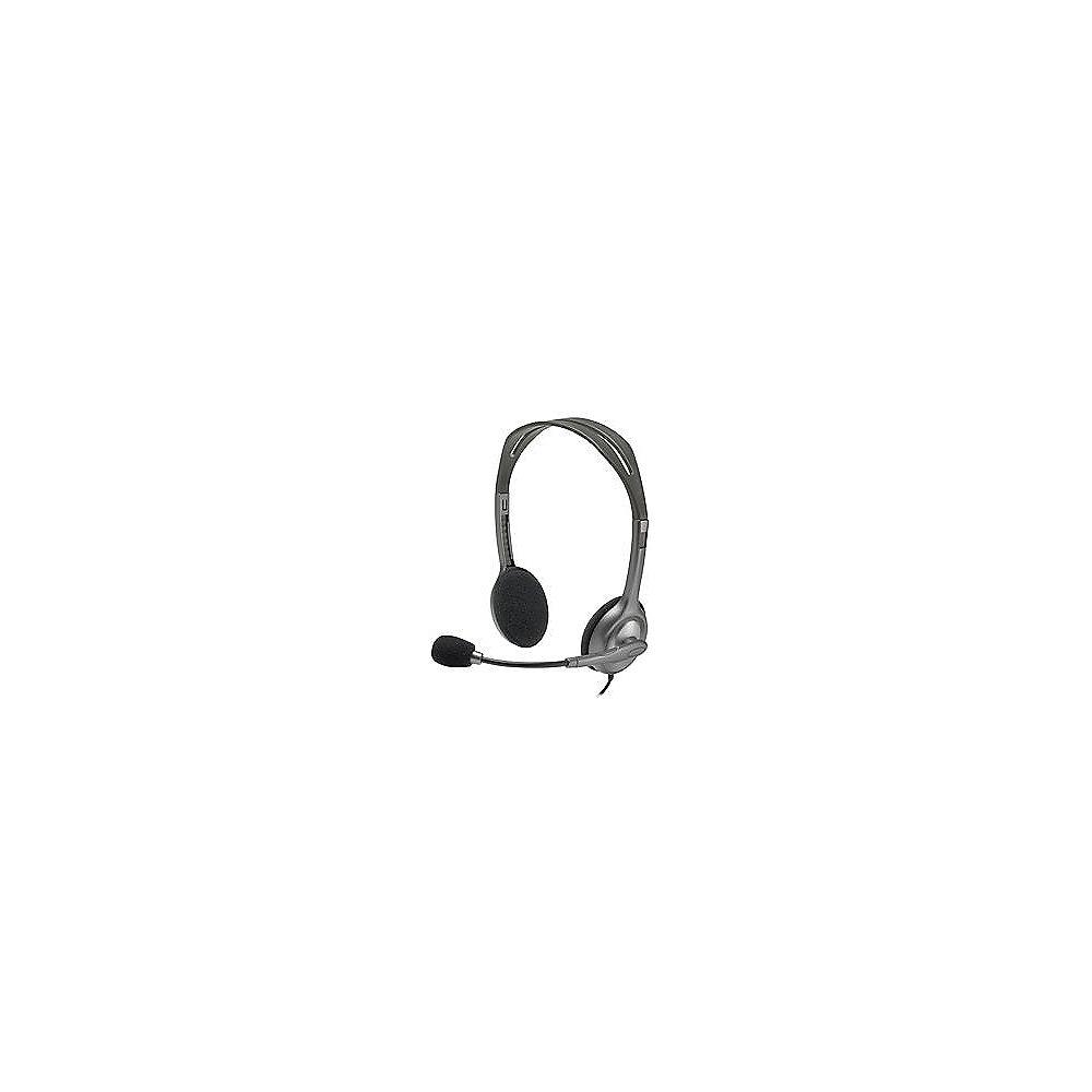 Logitech H111 Kabelgebundenes Beidseitiges Headset Stereo 981-000593