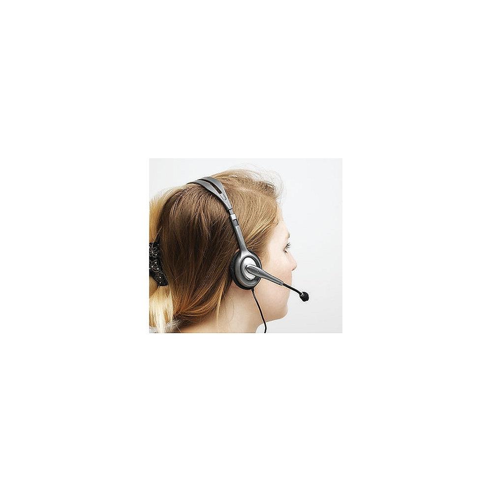 Logitech H111 Kabelgebundenes Beidseitiges Headset Stereo 981-000593, Logitech, H111, Kabelgebundenes, Beidseitiges, Headset, Stereo, 981-000593