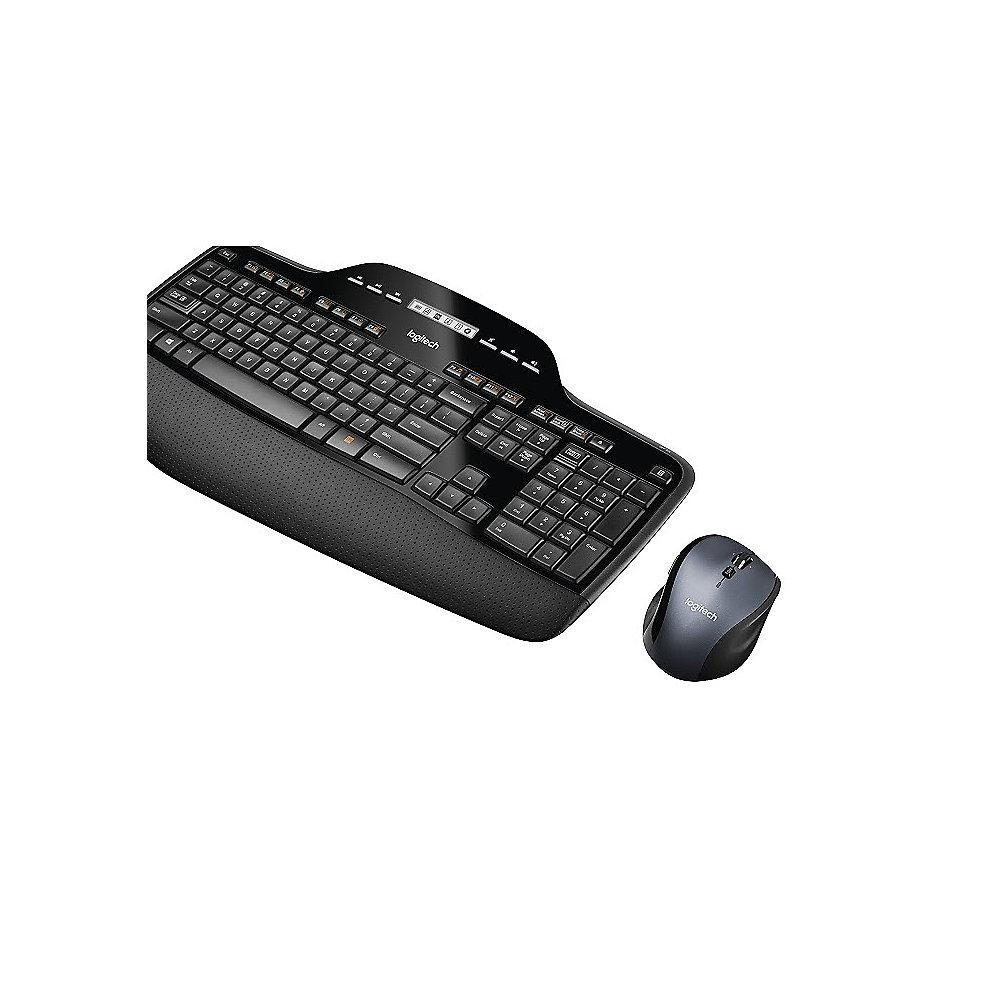 Logitech MK710 Kabellose Maus-Tastaturkombination Schwarz 920-002420