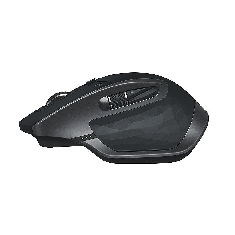 Logitech MX Master 2S Kabellose Maus PC/Mac Bluetooth Grafit 910-005139