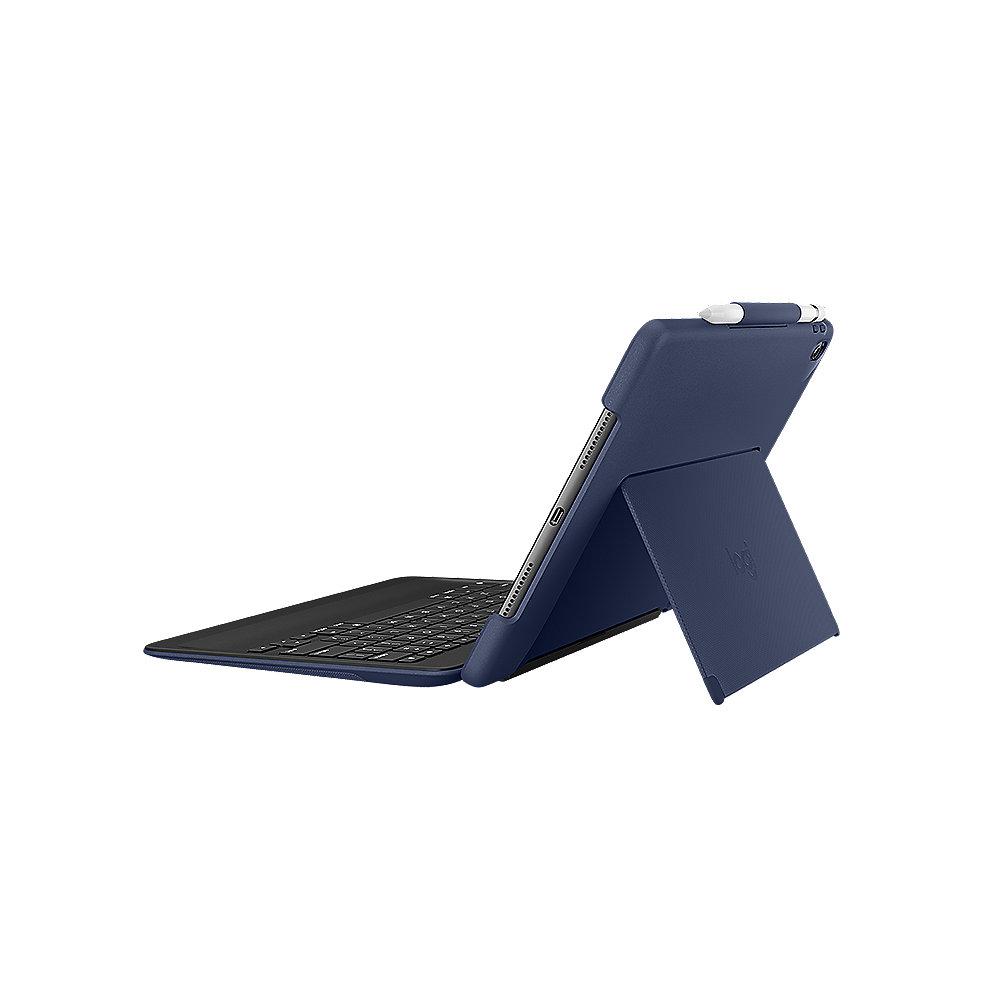 Logitech Slim Combo Hülle und Tastatur für iPad Pro 10,5 2017 blau 920-008410