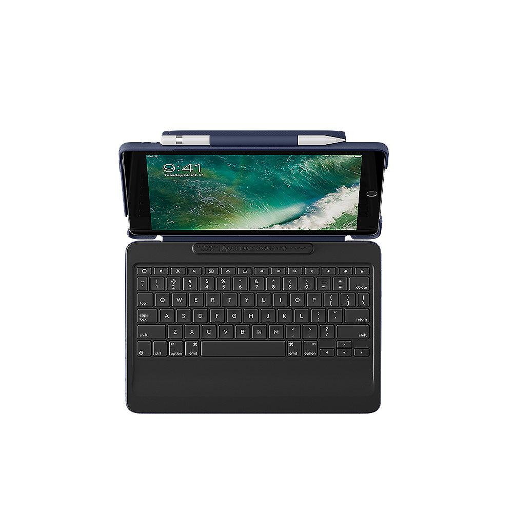 Logitech Slim Combo Hülle und Tastatur für iPad Pro 10,5 2017 blau 920-008410