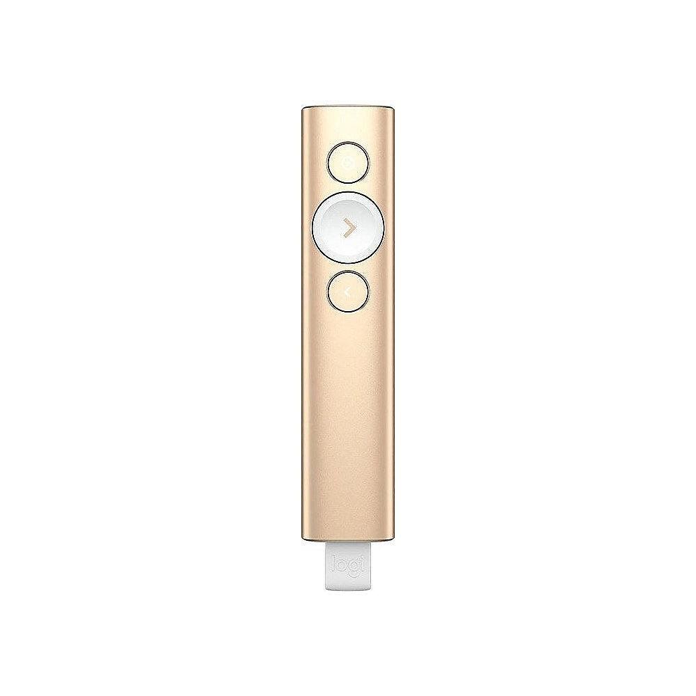 Logitech Spotlight Presenter USB Bluetooth Gold 910-004862