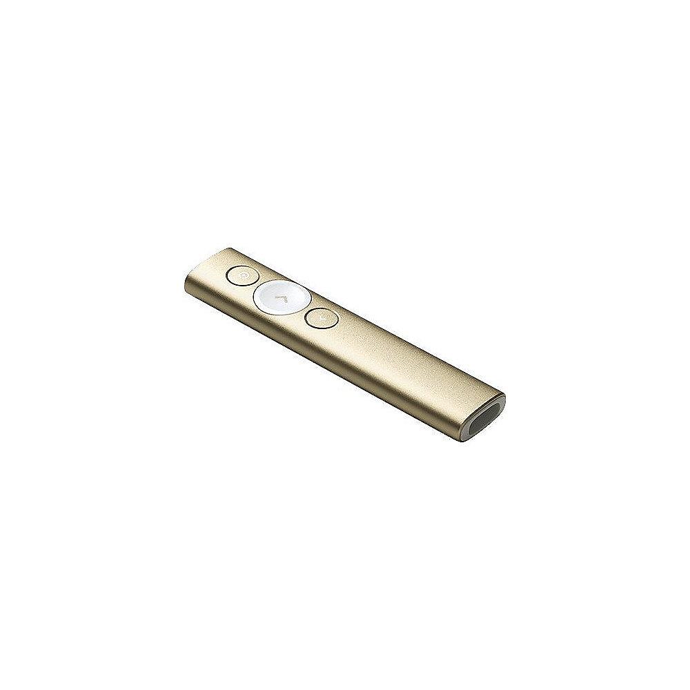Logitech Spotlight Presenter USB Bluetooth Gold 910-004862