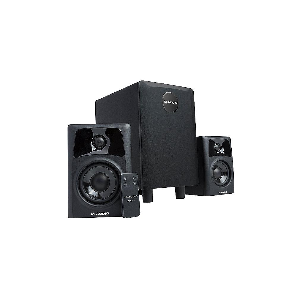 M-Audio AV32.1 2.1-Kanal Lautsprecher System, M-Audio, AV32.1, 2.1-Kanal, Lautsprecher, System