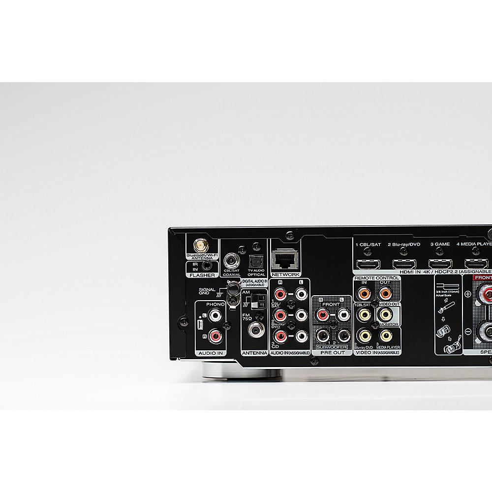 Marantz NR1509 5.2 AV Receiver 4K AirPlay WLAN Bluetooth Spotify Heos - Silb./go