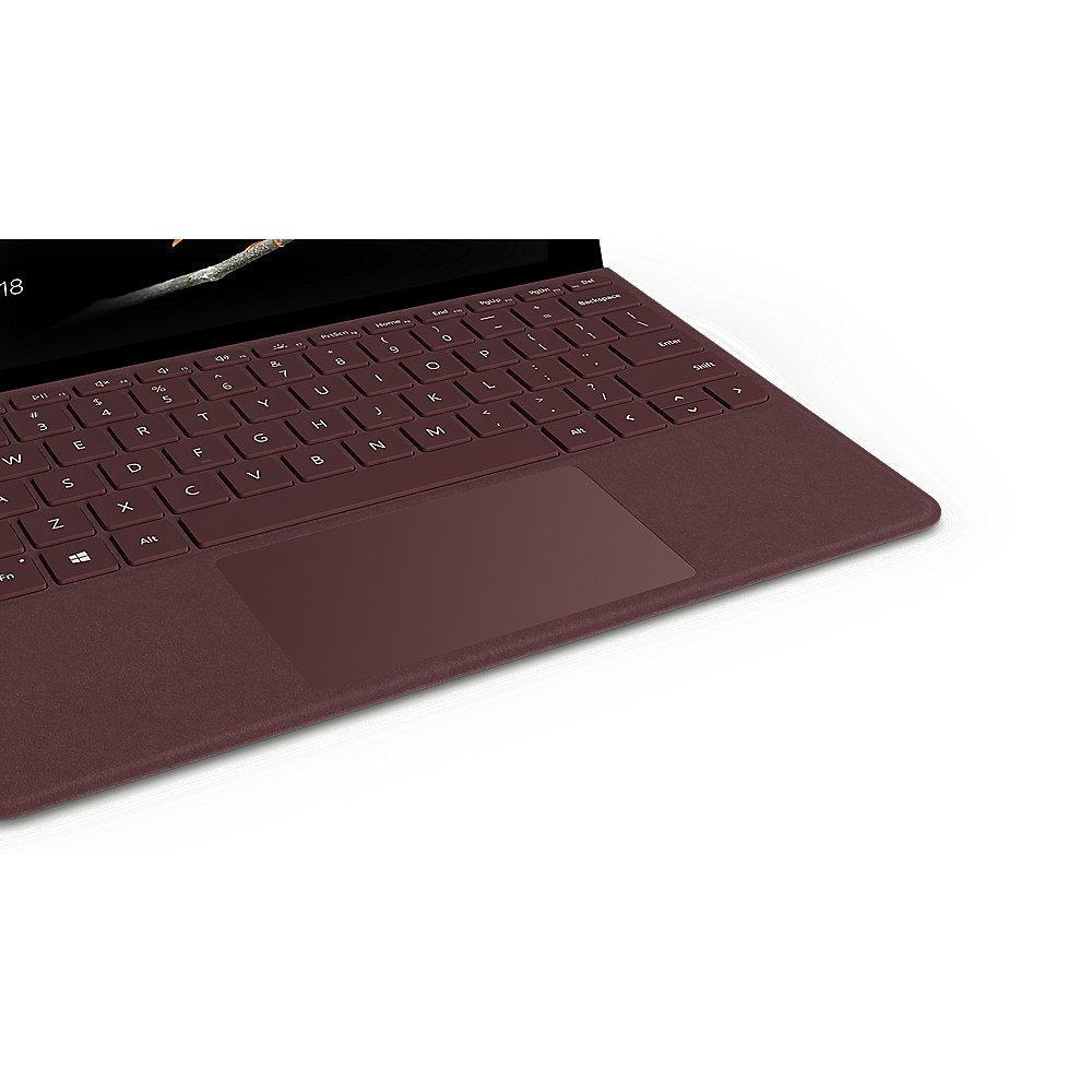 Microsoft Surface Go Signature Type Cover Bordeaux Rot