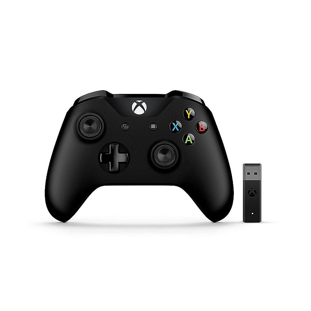 Microsoft Xbox One Wireless Controller für Windows schwarz, Microsoft, Xbox, One, Wireless, Controller, Windows, schwarz
