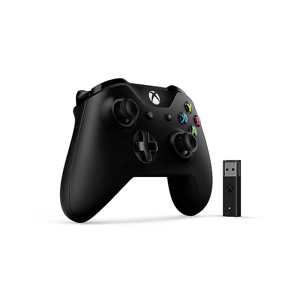 Microsoft Xbox One Wireless Controller für Windows schwarz, Microsoft, Xbox, One, Wireless, Controller, Windows, schwarz