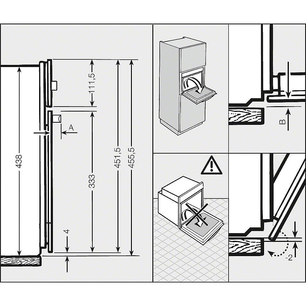 Miele H 6100 B Einbau-Backofen Edelstahl