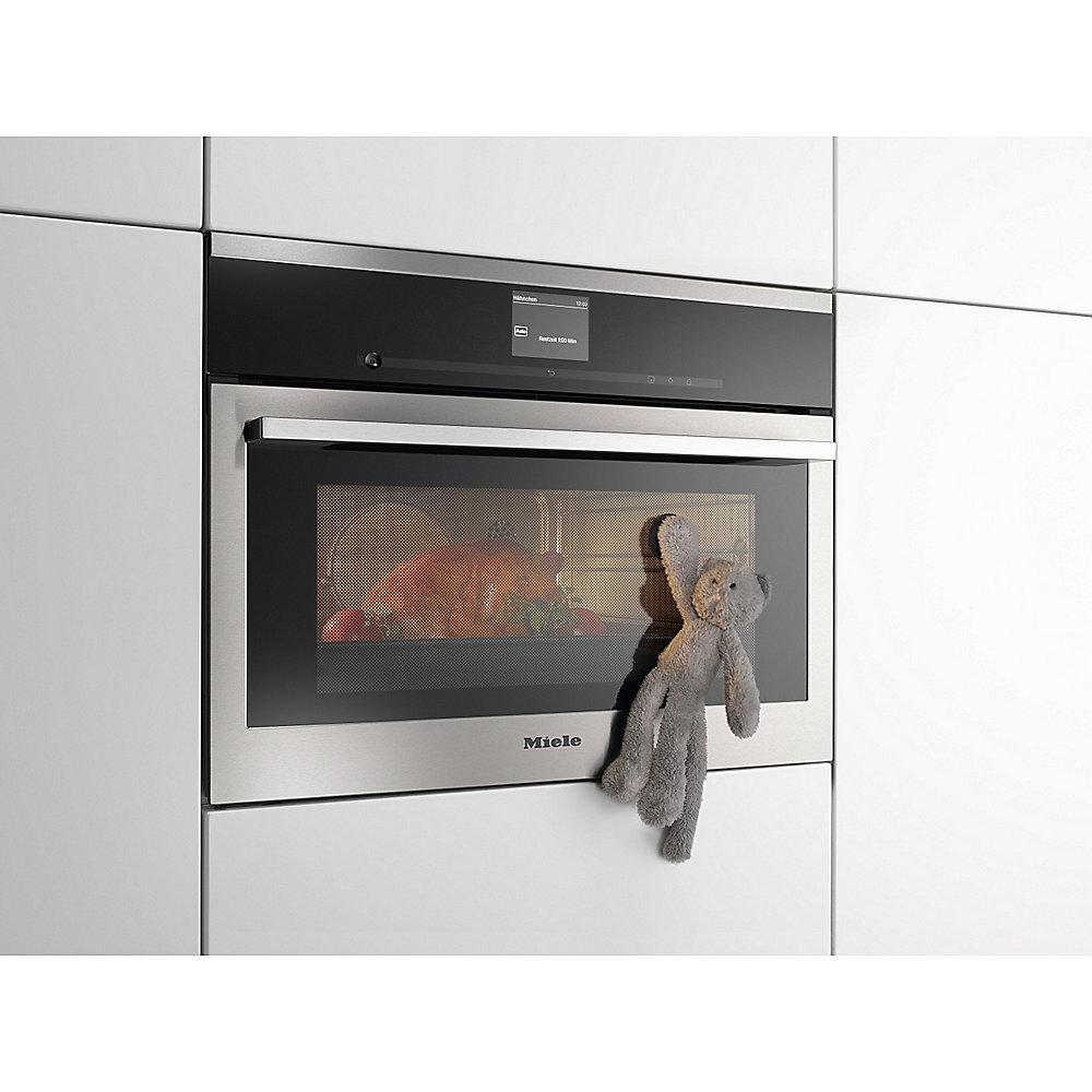 Miele H 6100 B Einbau-Backofen Edelstahl