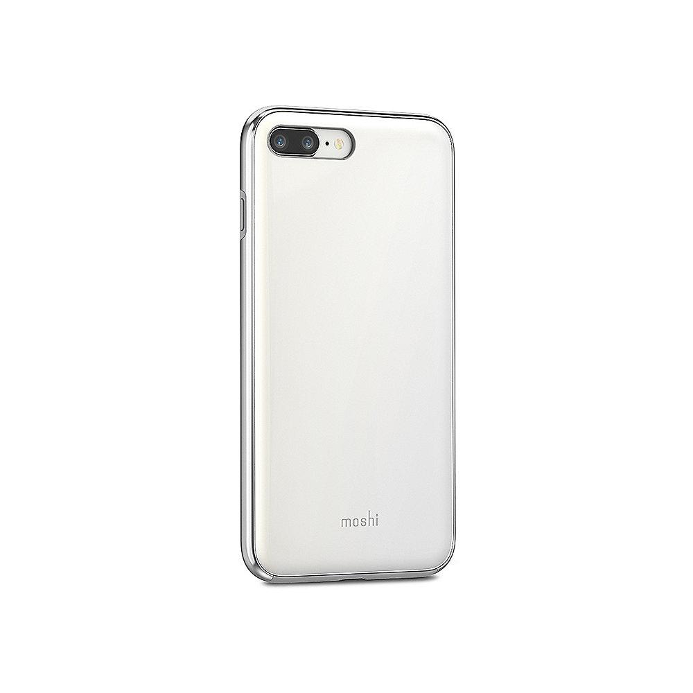 Moshi iGlaze Schutzhülle für iPhone 7/8 Plus Pearl White 99MO090101