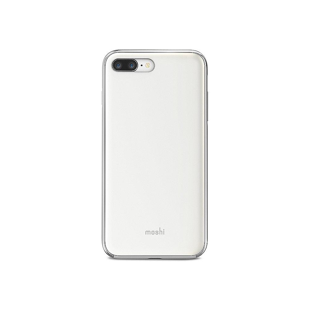 Moshi iGlaze Schutzhülle für iPhone 7/8 Plus Pearl White 99MO090101