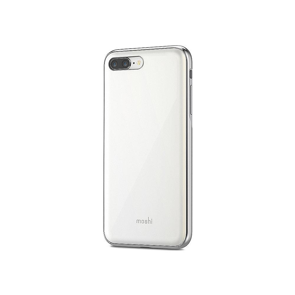 Moshi iGlaze Schutzhülle für iPhone 7/8 Plus Pearl White 99MO090101