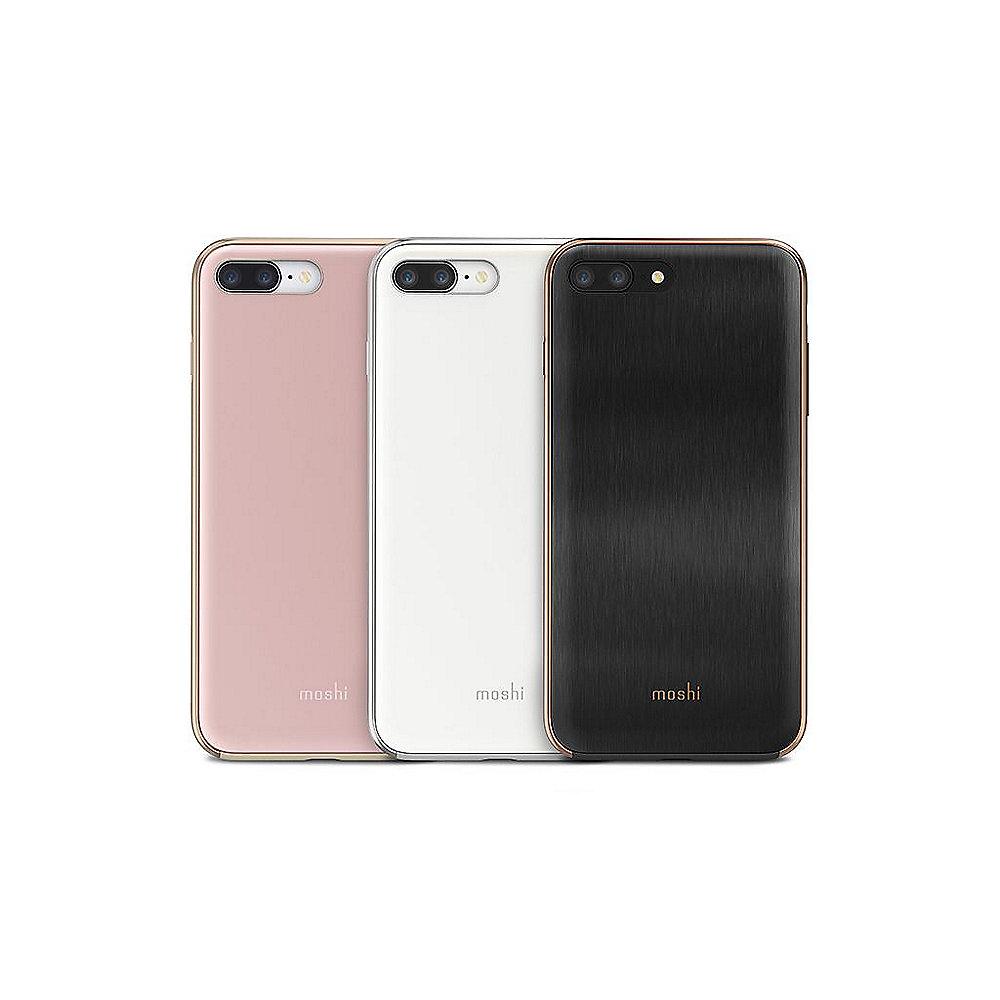 Moshi iGlaze Schutzhülle für iPhone 7/8 Plus Pearl White 99MO090101