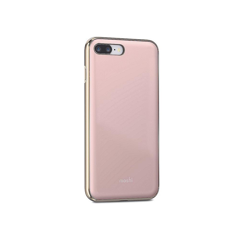 Moshi iGlaze Schutzhülle für iPhone 7/8 Plus Taupe Pink 99MO090305