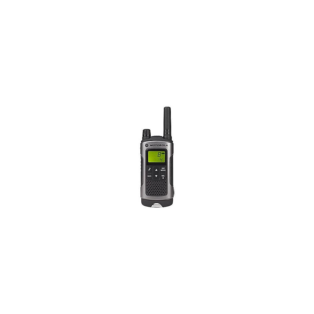 Motorola TLKR T80 - Two-Way Radio - PMR - 8 Kanäle, Schwarz/Silber Doppelpack