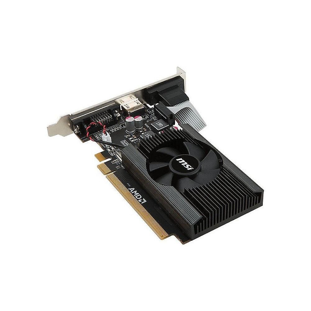 MSI AMD Radeon R7 240 2GB DDR3 DVI/HDMI/VGA Grafikkarte Low Profile