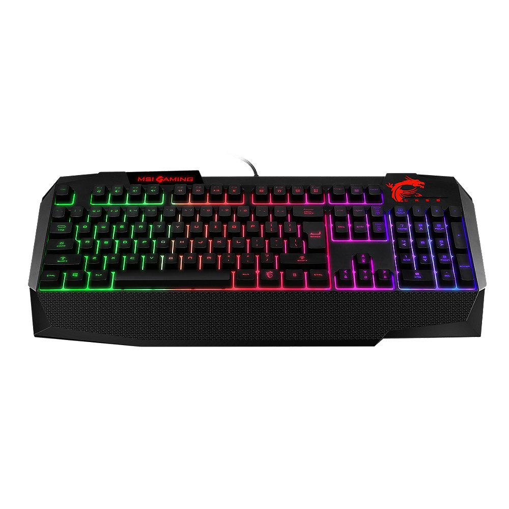 MSI Gaming Tastatur Vigor GK40 RGB LED Beleuchtung S11-04DE214-AP1, MSI, Gaming, Tastatur, Vigor, GK40, RGB, LED, Beleuchtung, S11-04DE214-AP1