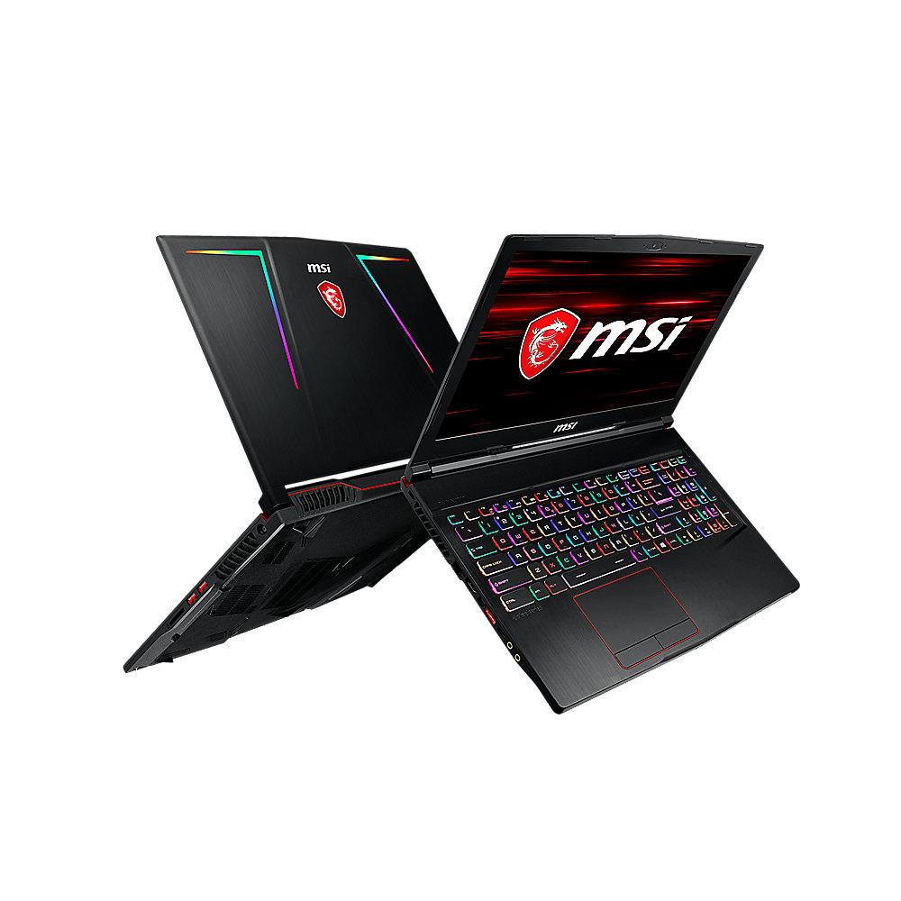 MSI GE63 8RF-008 Raider RGB  15,6"FHD i7-8750H 16GB/1TB 256GB SSD GTX1070 Win10