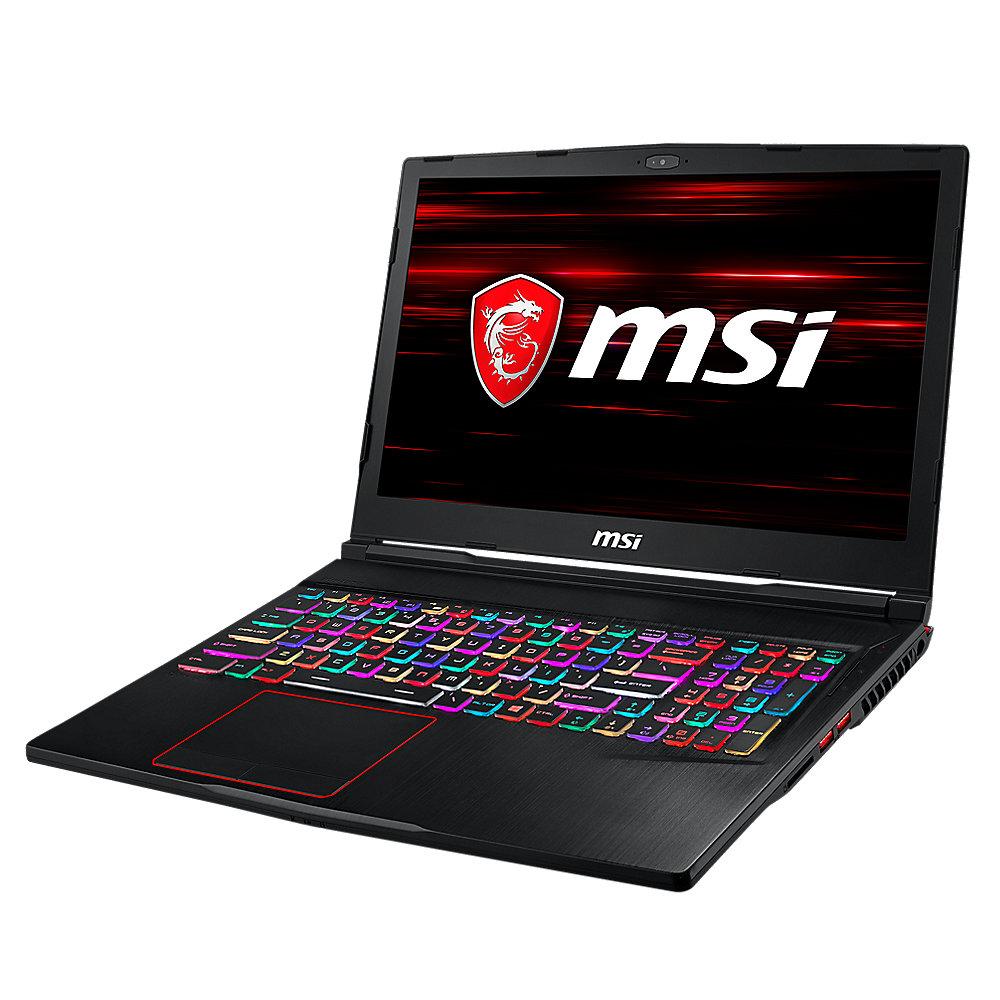 MSI GE63 8RF-008 Raider RGB  15,6"FHD i7-8750H 16GB/1TB 256GB SSD GTX1070 Win10