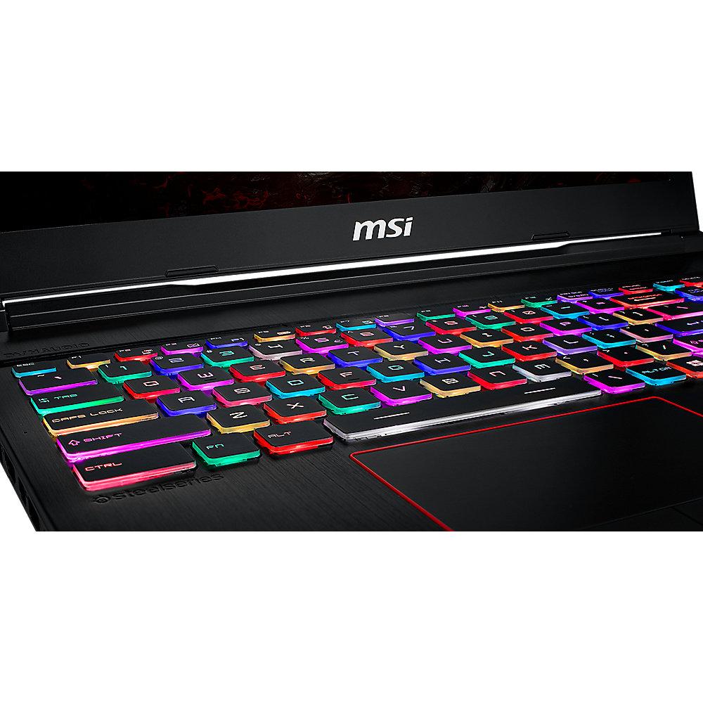 MSI GE63 8RF-008 Raider RGB  15,6"FHD i7-8750H 16GB/1TB 256GB SSD GTX1070 Win10