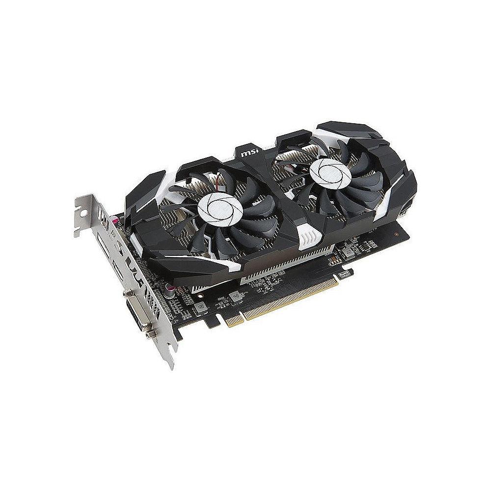 MSI GeForce GTX 1050Ti 4GT OC 4GB GDDR5 DVI/HDMI/DP Grafikkarte