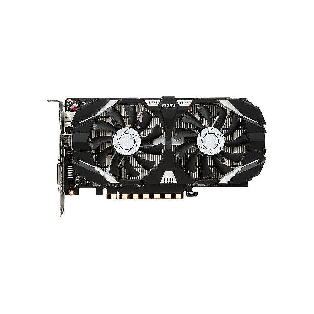 MSI GeForce GTX 1050Ti 4GT OC 4GB GDDR5 DVI/HDMI/DP Grafikkarte
