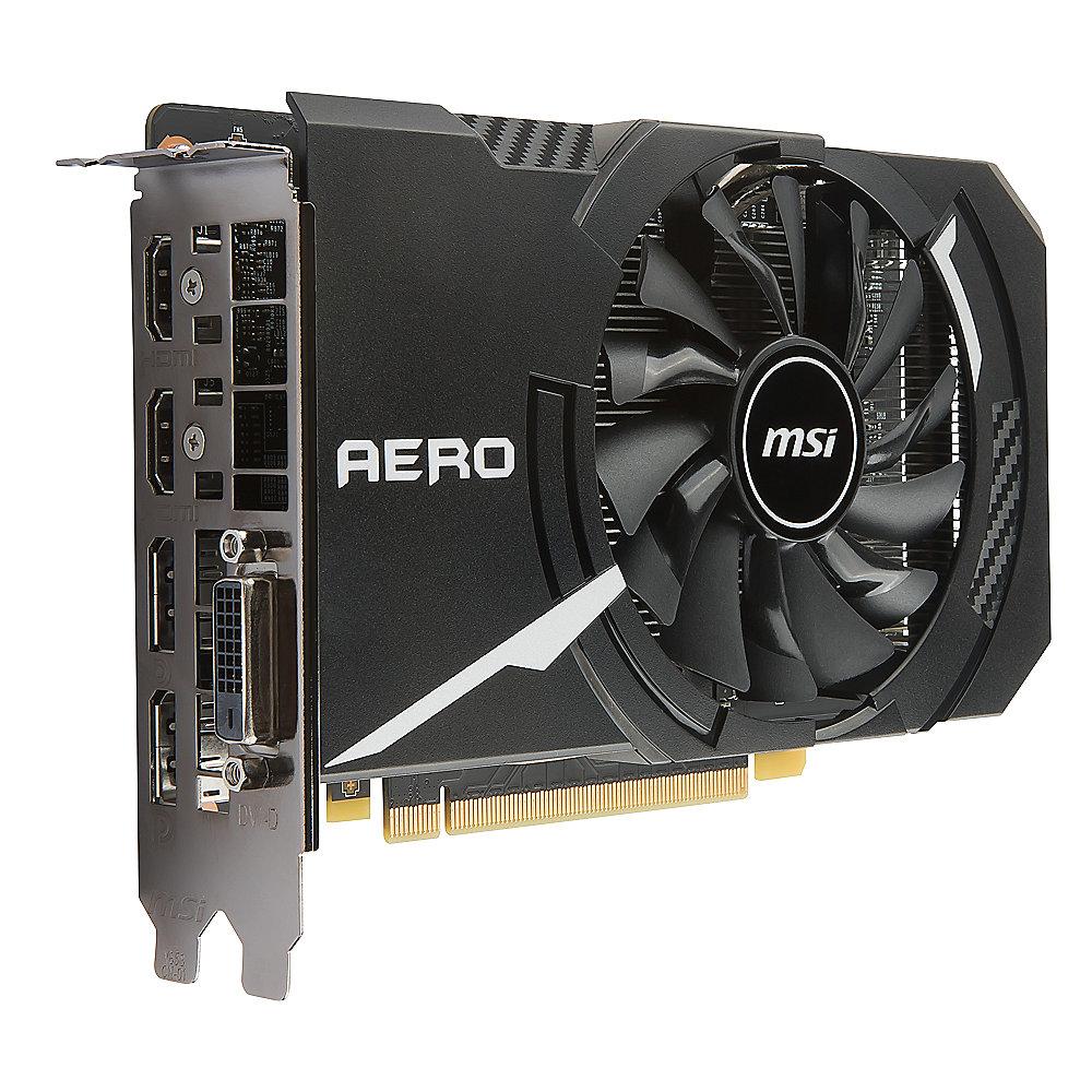 MSI GeForce GTX 1060 Aero ITX 3G OC 3GB GDDR5 Grafikkarte DVI/2xHDMI/2xDP