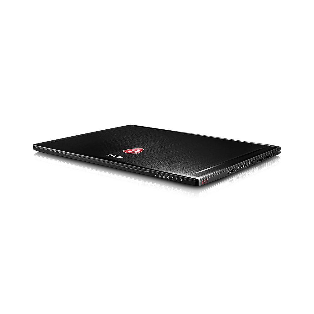 MSI GS63 7RD-224 Stealth  15,6"FHD i7-7700HQ 16GB/256GB SSD GTX1050 Win10 Pro