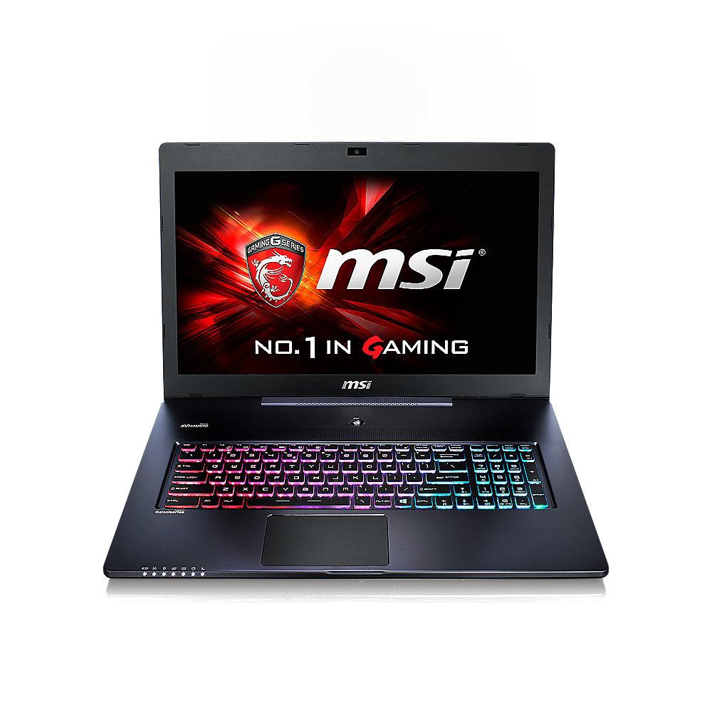MSI GS70-6QE81 Gaming Notebook i7-6700HQ 8GB/1TB GTX970M Full-HD Windows 10