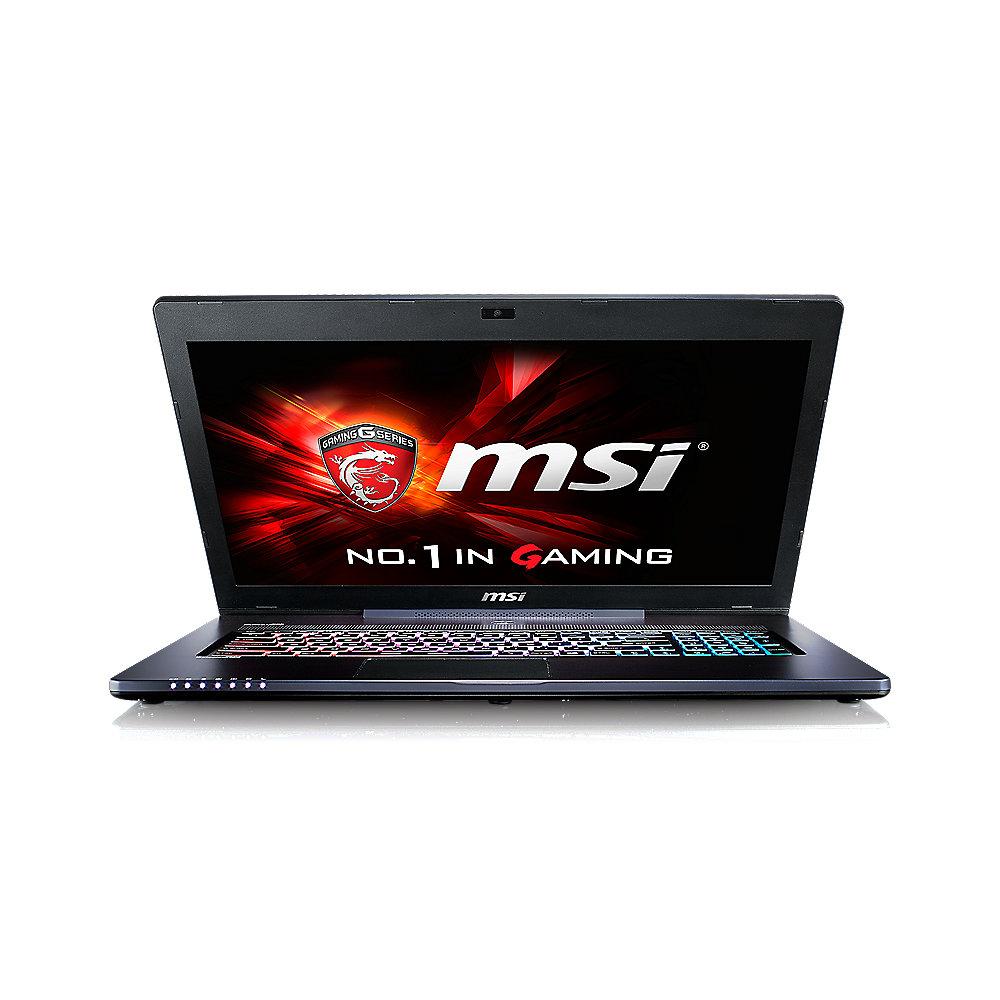 MSI GS70-6QE81 Gaming Notebook i7-6700HQ 8GB/1TB GTX970M Full-HD Windows 10