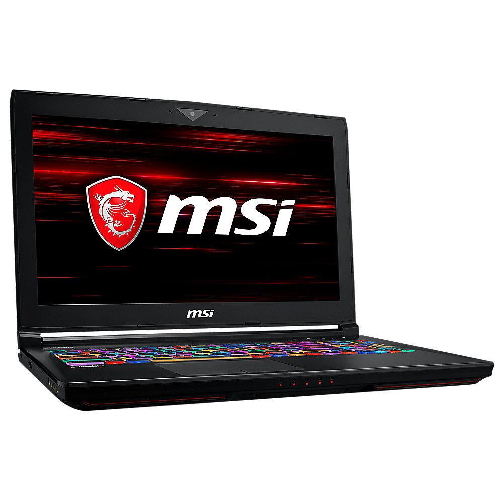 MSI GT63 8RF-019 Titan 15,6"FHD i7-8750H 16GB/1TB 256GB SSD GTX1070 Win10