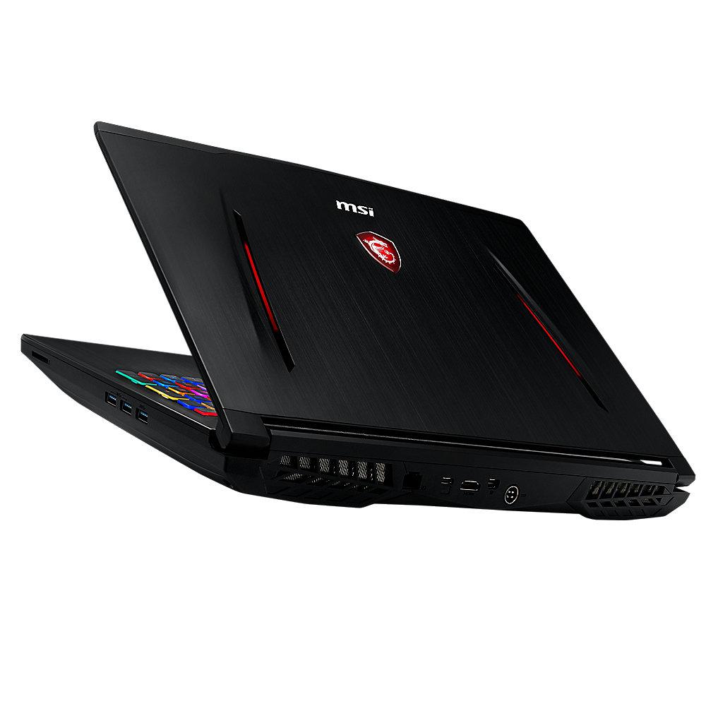 MSI GT63 8RF-019 Titan 15,6"FHD i7-8750H 16GB/1TB 256GB SSD GTX1070 Win10