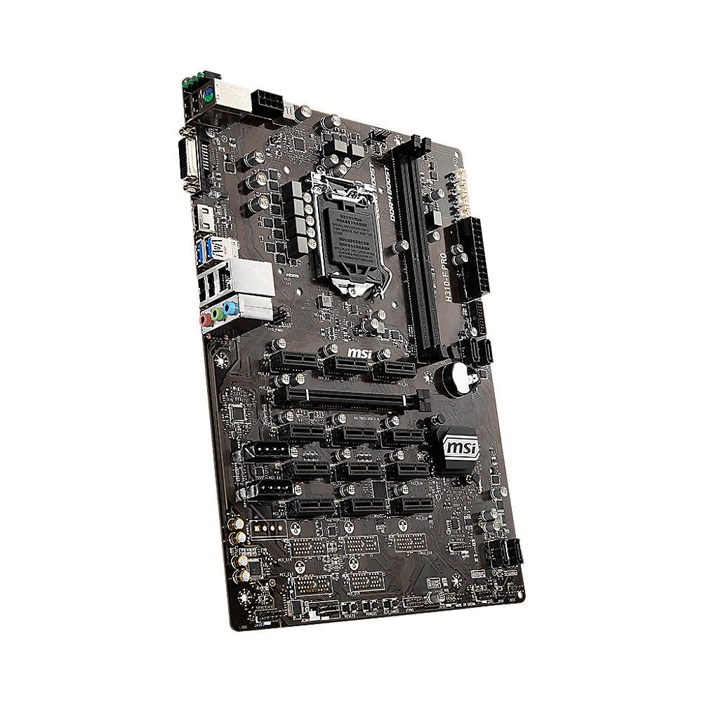 MSI H310-F Pro ATX Mainboard Sockel 1151v2 (Coffee Lake), BTC