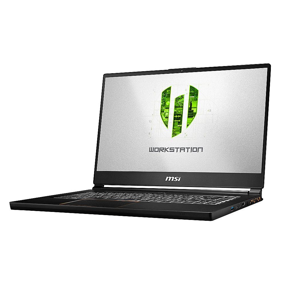 MSI WS65 8SK-482 15,6" FHD i7-8750H 32GB/1TB SSD Quadro P3200 Win10 Pro