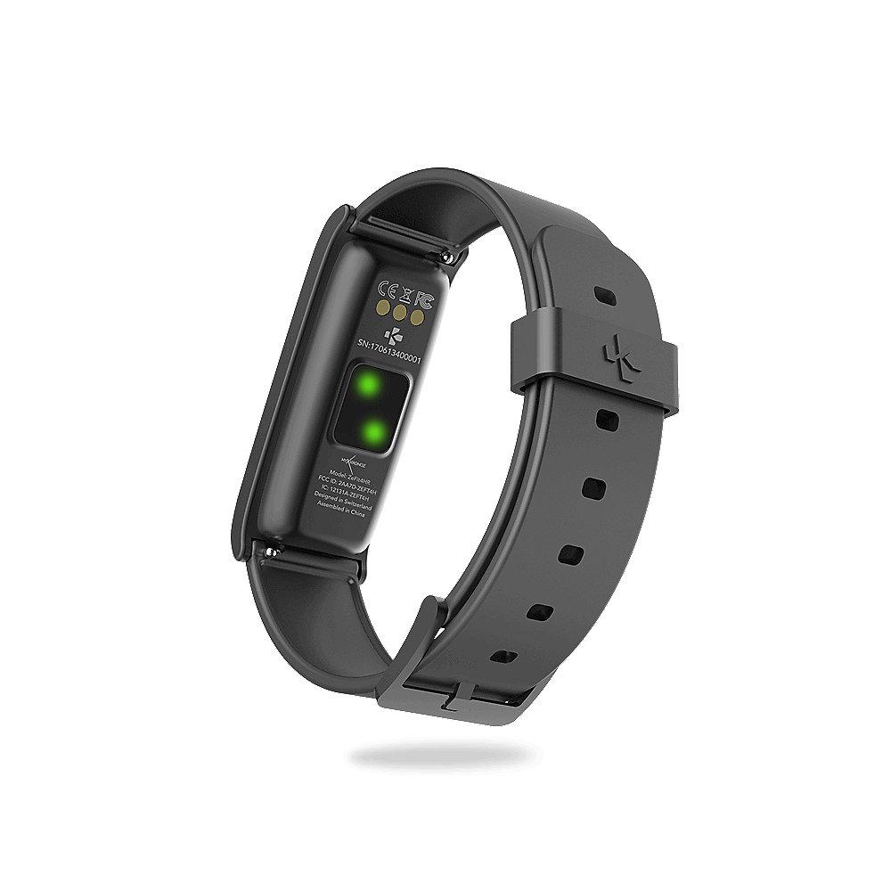 MyKronoz ZeFit4 HR Fitnesstracker schwarz, MyKronoz, ZeFit4, HR, Fitnesstracker, schwarz