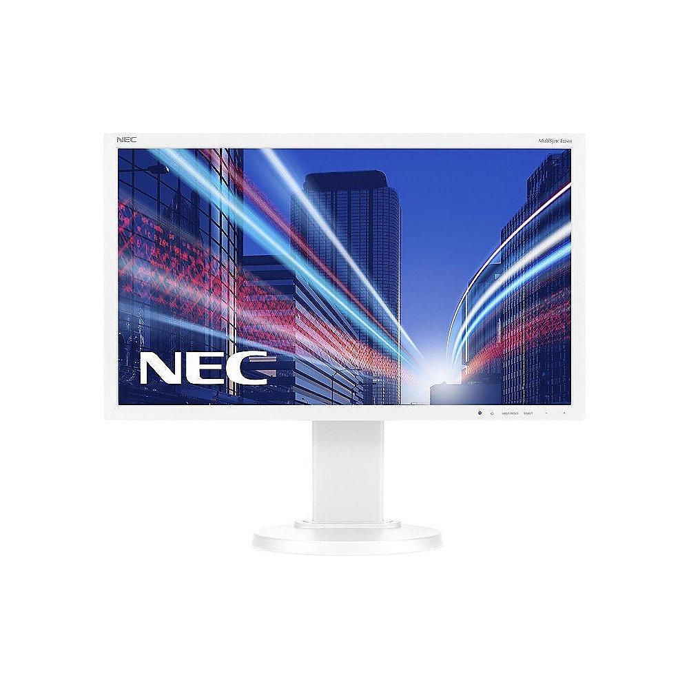 NEC E224Wi 21,5"(54,6cm) FullHD IPS Office Monitor DP/DVI/VGA Höhenv./Pivot