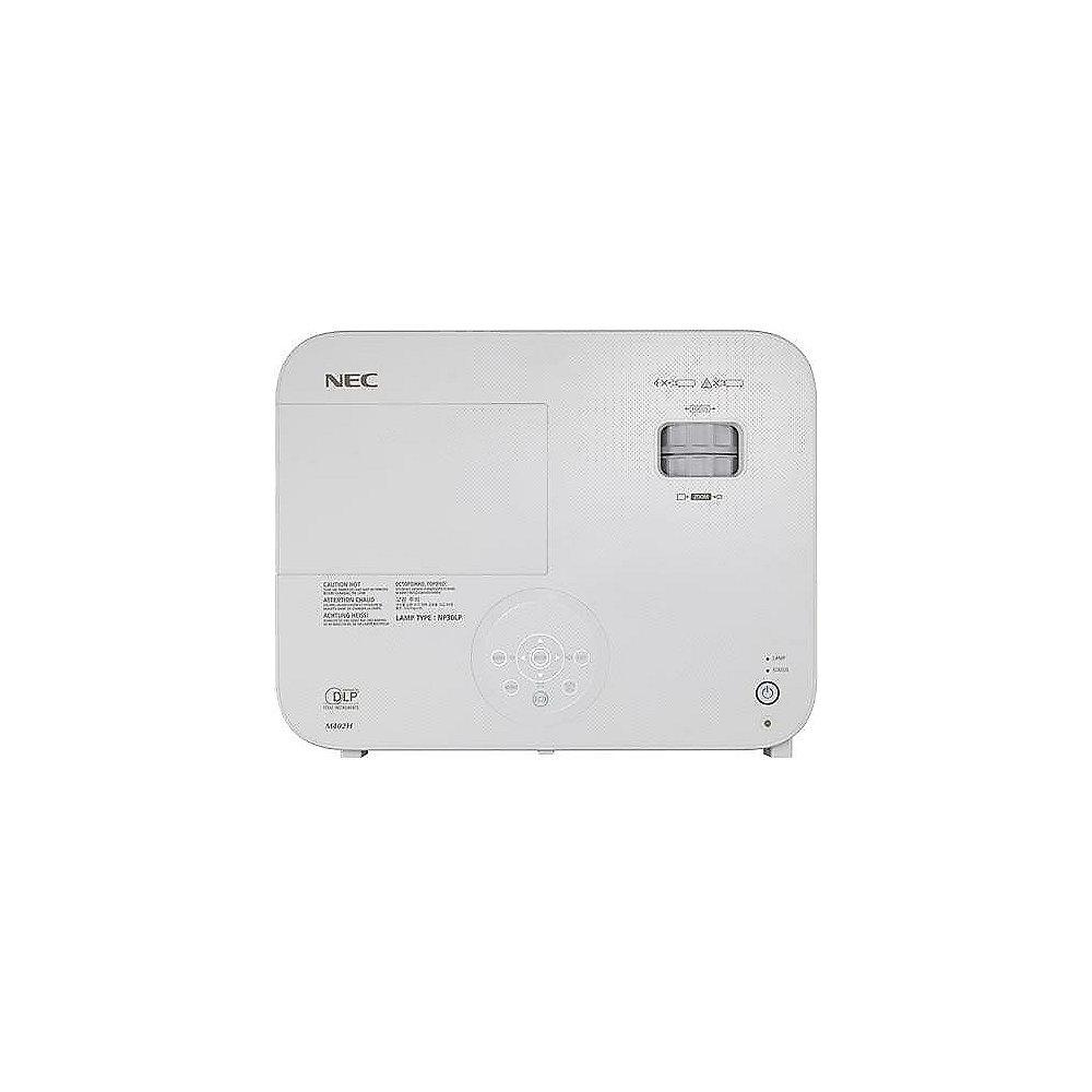 NEC M403H Business DLP Projektor (FullHD, 4000 ANSI-Lumen, HDMI, LAN) Wlan-Ready