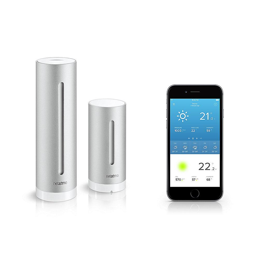 Netatmo Wetterstation für Ihr Smartphone inkl. Regenmesser