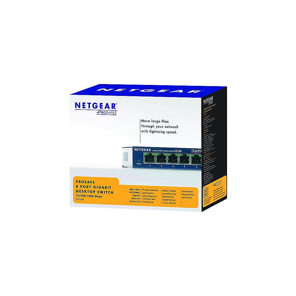 Netgear GS108GE 8x Gigabit Switch