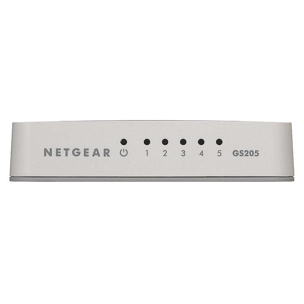 Netgear GS205 5x Gigabit Switch 10/100/1000MBit